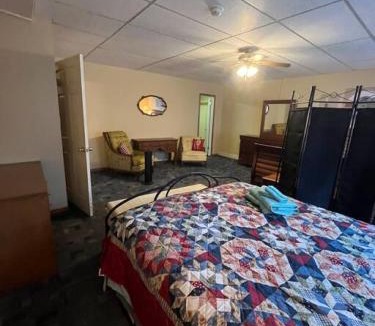 Sayre Apartment | Spacious Apt near Guthrie Packer