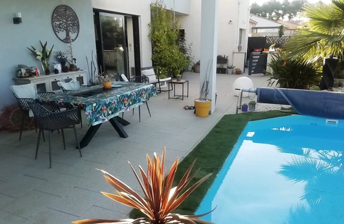 Laurens Villa | Spacious architect-designed villa in quiet location with tourist access PÉZENAS.BEZIERS.SETE.AGDE