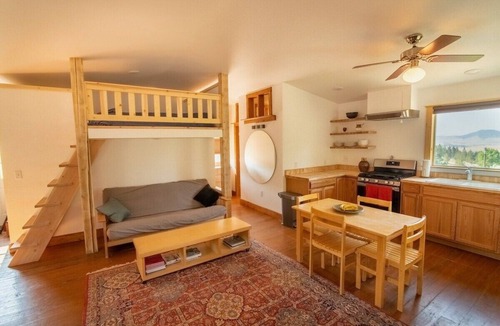 Helena West Side Apartment | Spacious artist's studio loft apartment with view