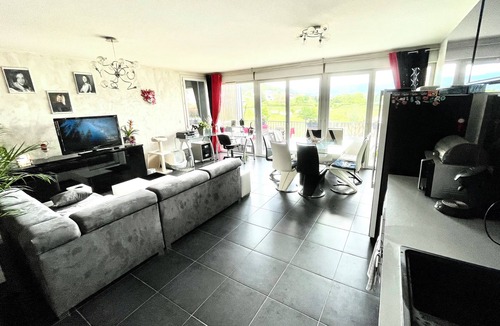 Saint-Jeoire-Prieure Apartment | Spacious, bright apartment with magnificent mountain views