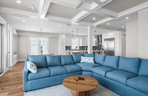 Ship Bottom House | Spacious Bayfront Home with Pool