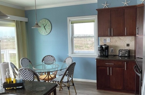 Bermuda Beach House | Spacious Beach House Gulf/Sunset Views Elevator Sleeps 20 Steps to Sand
