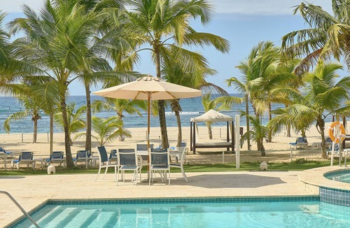 Villas Del Mar Apartment | Spacious Beachfront| 150M2| Full Kitchen w/View