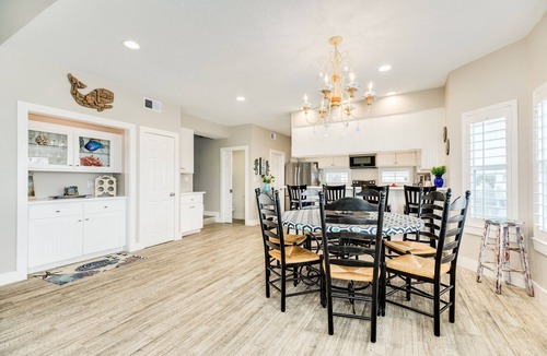 Pirates Beach West House | Spacious Beachside Home w/Long Gulf View, Covered Deck & Huge Primary Suite