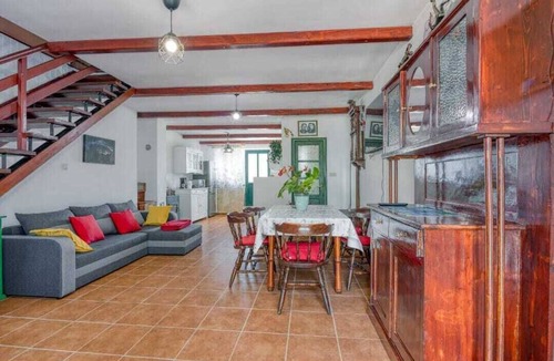 Veli Losinj Apartment | Spacious bedroom studio in gorgeous Veli Lošinj with AC
