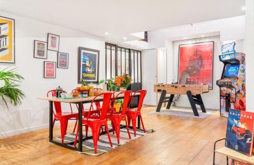 Porte-Saint-Martin Apartment | Spacious & Bright Loft Central Paris