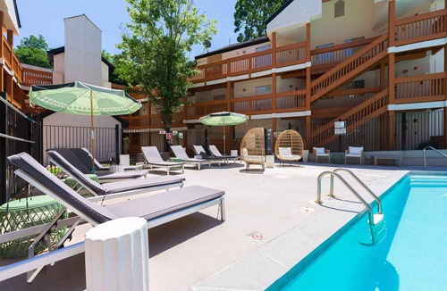 Garden Hills Apartment | Spacious Buckhead Condo Pets welcome Free Parking