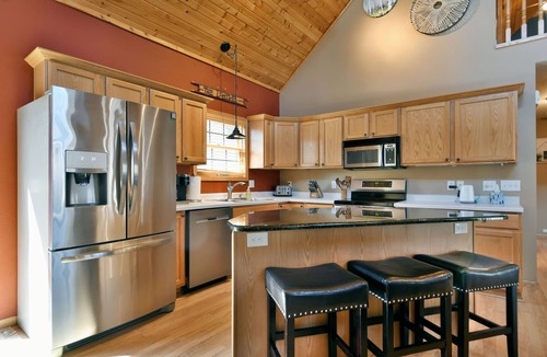 Webb Lake Cabin | Spacious cabin for any type of get away! Minutes away from dozens of activities!