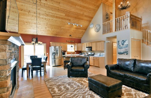 Webb Lake Cabin | Spacious cabin for any type of get away! Minutes away from dozens of activities!