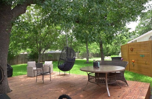 McNeil House | Spacious Cedar Park Retreat | Backyard Oasis