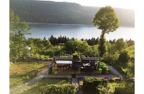 Maisod Ski Chalet | Spacious chalet *** panoramic lake view terrace