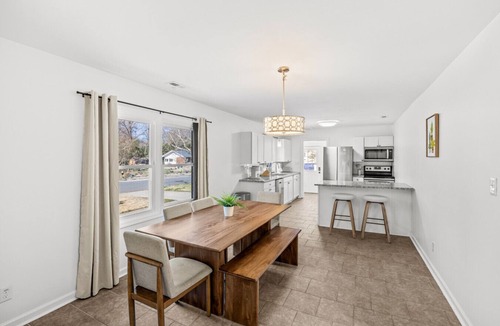 Charlotte House | Spacious Charlotte Retreat with Private Hot Tub