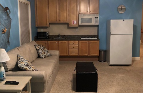 North Wildwood Condo | Spacious condo steps away from beach and boardwalk!
