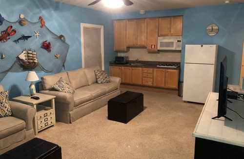 North Wildwood Condo | Spacious condo steps away from beach and boardwalk!