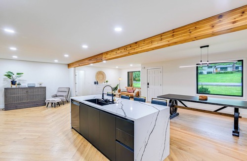 West Meade House | Spacious Deck: Contemporary Home in Nashville!