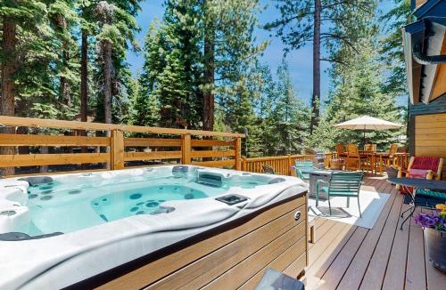 Kings Beach House | Spacious Deck w/Private Hot Tub: Kings Beach Gem
