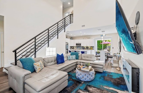 Delray Beach House | Spacious Designer Home Htd Pool Near Atlantic Ave