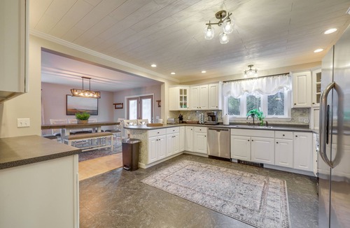 Eagle Lake House | Spacious Eagle Lake Home w/Fireplace & Deck