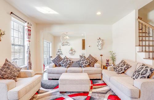 Ewing House | Spacious Ewing Township Home: Home Gym & Deck!