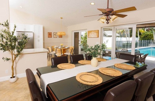 Boca Del Mar House | Spacious Family Home | Saltwater Pool | Game Room