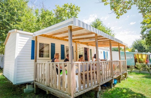 Sainte-Eulalie-en-Born House | Spacious mobile home with terrace for 6 people