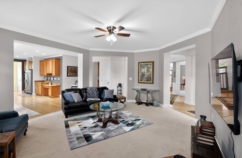 Falmouth House | Spacious Fredericksburg Home in Quiet Cul-de-Sac