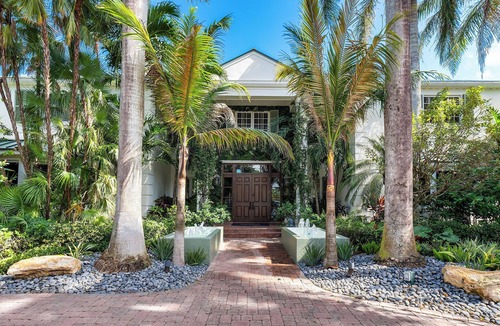 Tropic Isle House | Spacious Gated Estate In Charming Delray Beach