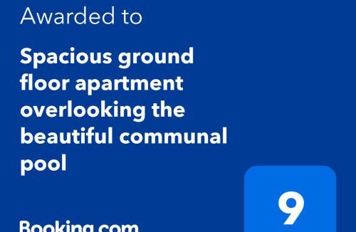 La Florida Apartment | Spacious ground floor apartment overlooking the beautiful communal pool