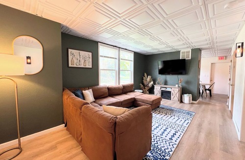 Champaign House | Spacious Group Home with Arcade