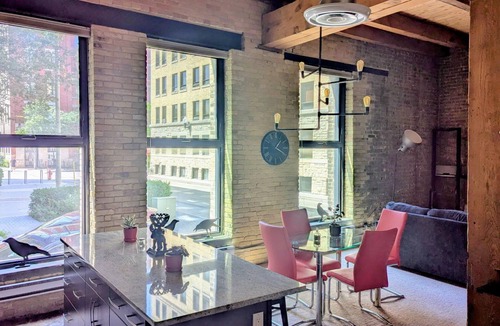 Exchange District Condo | Spacious Historic Loft in The Exchange, Steps to Waterfront & River