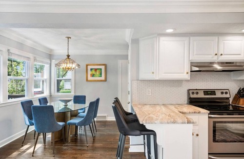 Merriam House | Spacious Home! Game Room, Swing Set, Deck, Yard, Outdoor Fun + Sleeps 16
