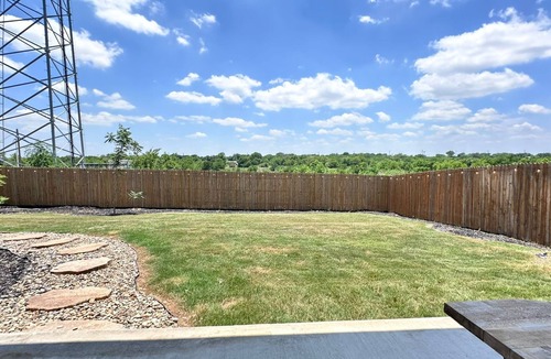 Kyle House | Spacious home near Austin with a large backyard perfect for enjoying sunsets.