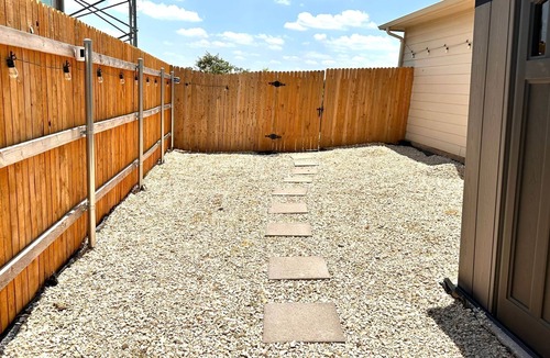 Kyle House | Spacious home near Austin with a large backyard perfect for enjoying sunsets.