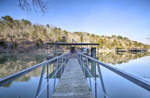 Beaver Shores House | Spacious Home on Beaver Lake w/Deck & Fire Pit!