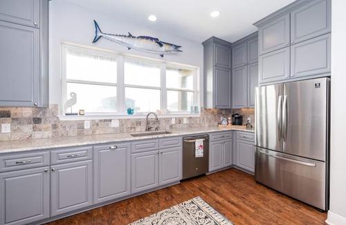 Cedar Lane House | Spacious Home on ICW w/Fabulous Patios on Sargent Beach & ICW Side!