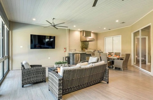 Boyette Springs House | Spacious home w/pool & sauna