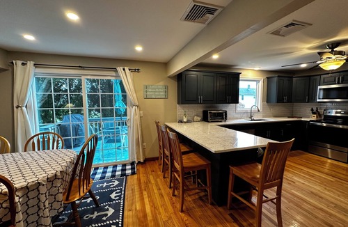 Eastward Look House | Spacious Home Walking Distance to the Beach!