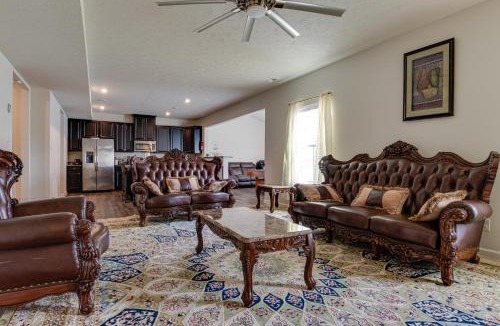 Brownsburg House | Spacious Home with Fireplace - Near Golf!