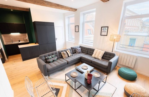 Roubaix House | Spacious house 11 beds 8 bath 18 people - terrace.