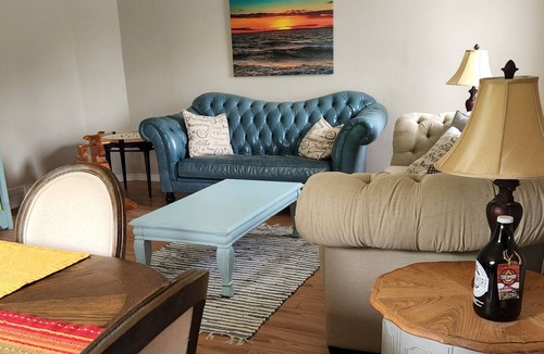 Providence Bay House | Spacious house steps off beach and boardwalk in Providence Bay!