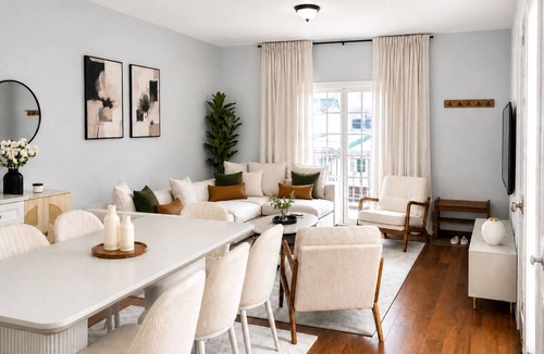 Greenville Apartment | Spacious Jersey City Home Near NYC/FIFA World Cup/Backyard, Fire Pit & Arcade