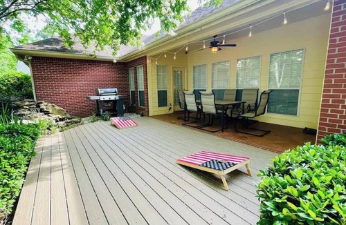 Hattiesburg House | Spacious King Suite Home With Serene Patio