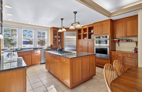 Lansing House | Spacious Lakeside Retreat with Dock and Hot Tub!