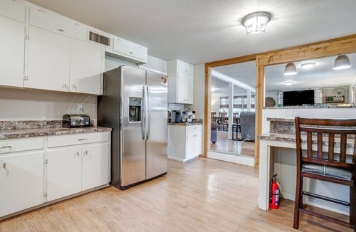 Laguna Park House | Spacious Lakeview Oasis with Pool + Hot Tub