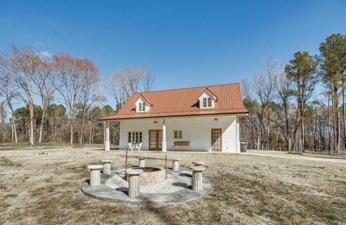 Coila House | Spacious Lexington Home w/Fire Pit: Hunt & Fish!