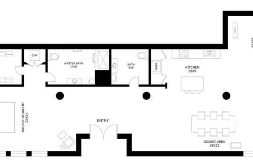 China Basin Apartment | Spacious Live/Work Condo in SF + Parking