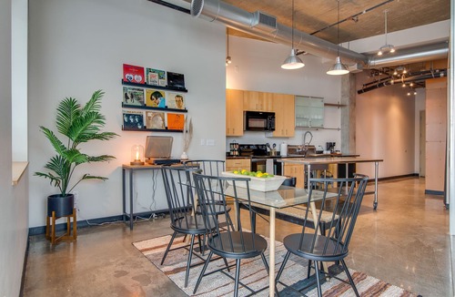 The Gulch Apartment | Spacious Loft in Nashville Gulch Neighborhood!