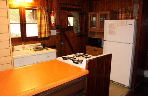 Clarington Cabin | Spacious Log Cabin with Fireplace and Hot tub