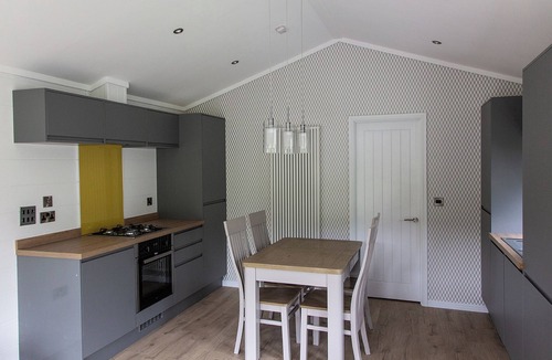 Hawes Ski Chalet | Spacious luxury lodge with high end décor to sleep four.