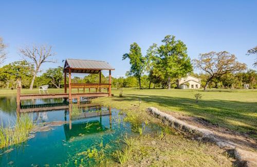 Madisonville House | Spacious Madisonville Estate w/Grill & Pond Views